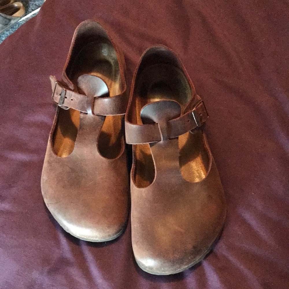 BIRKENSTOCK CLOSE HEELED LONDON CLOG SIZE EU38 W8